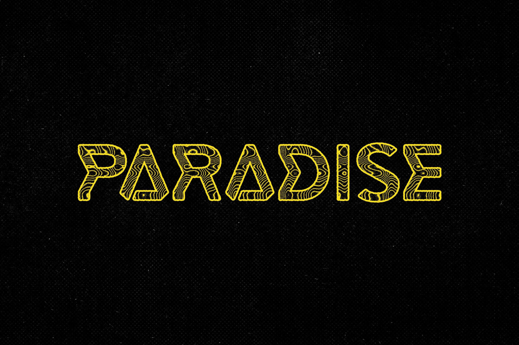 Free Trippy Ink Stamp Text Effect PSD