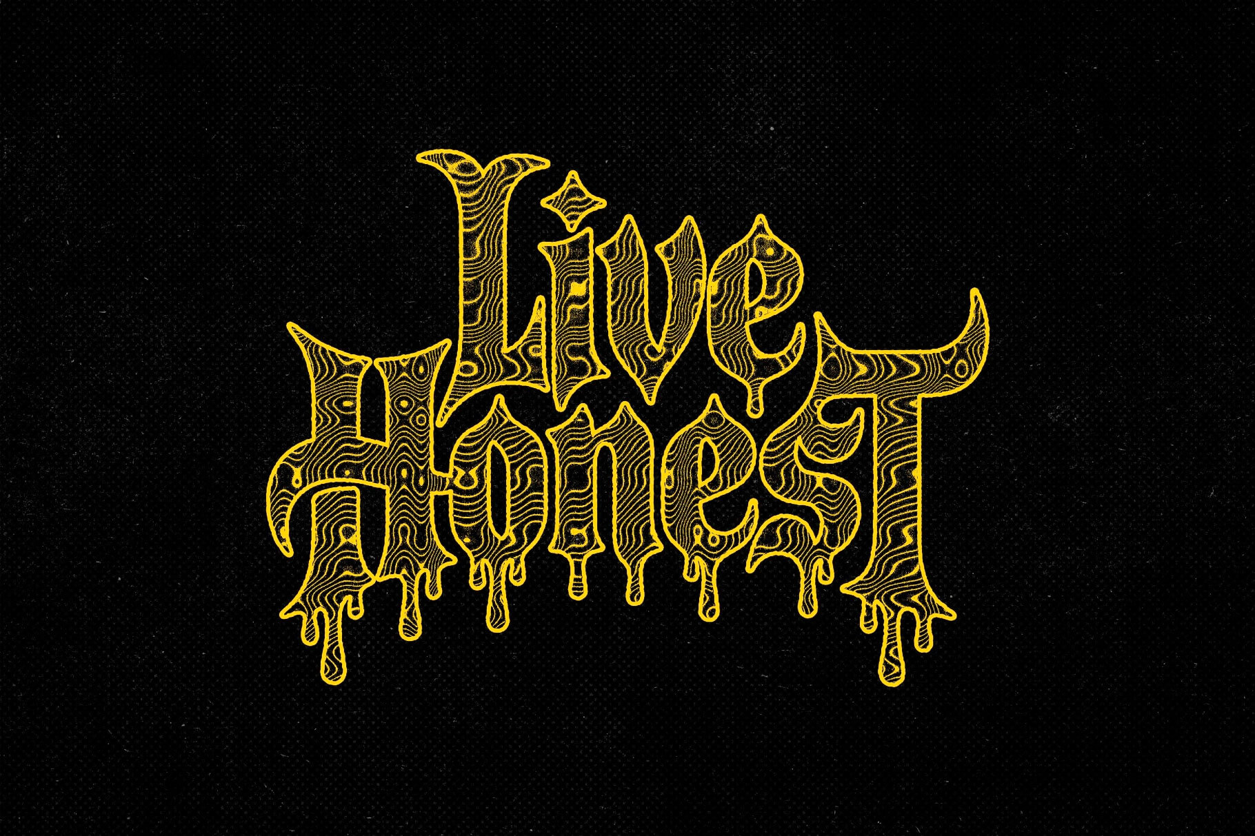 Free Trippy Ink Stamp Text Effect PSD