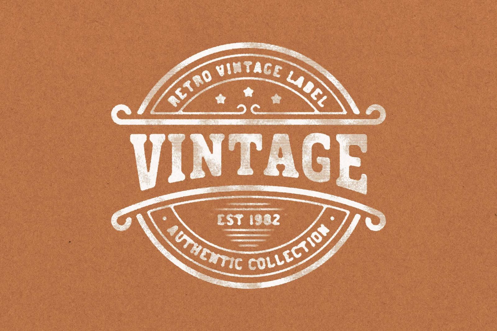 Free Vintage Stamp Effect PSD