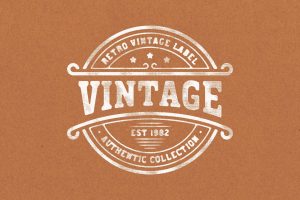 Free Vintage Stamp Effect PSD