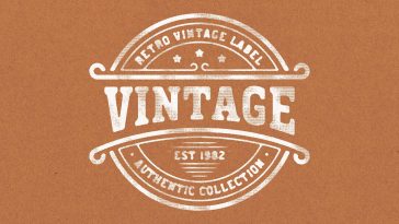 Free Vintage Stamp Effect PSD