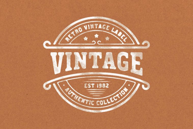 Free Vintage Stamp Effect PSD