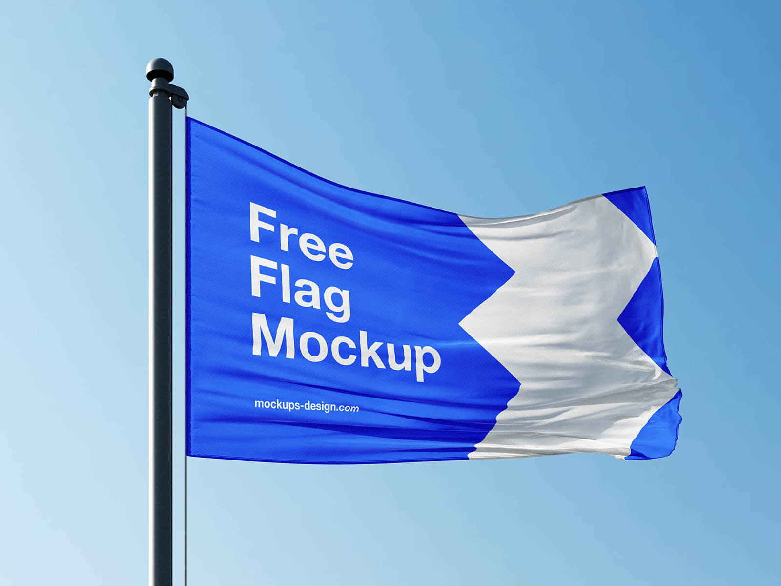 5 Free Country Flag Mockup PSD Files
