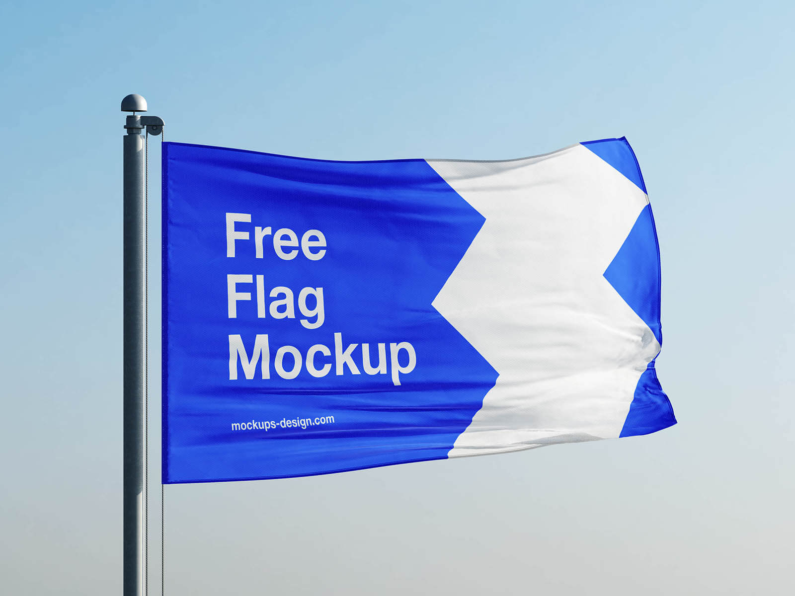 5 Free Country Flag Mockup PSD Files