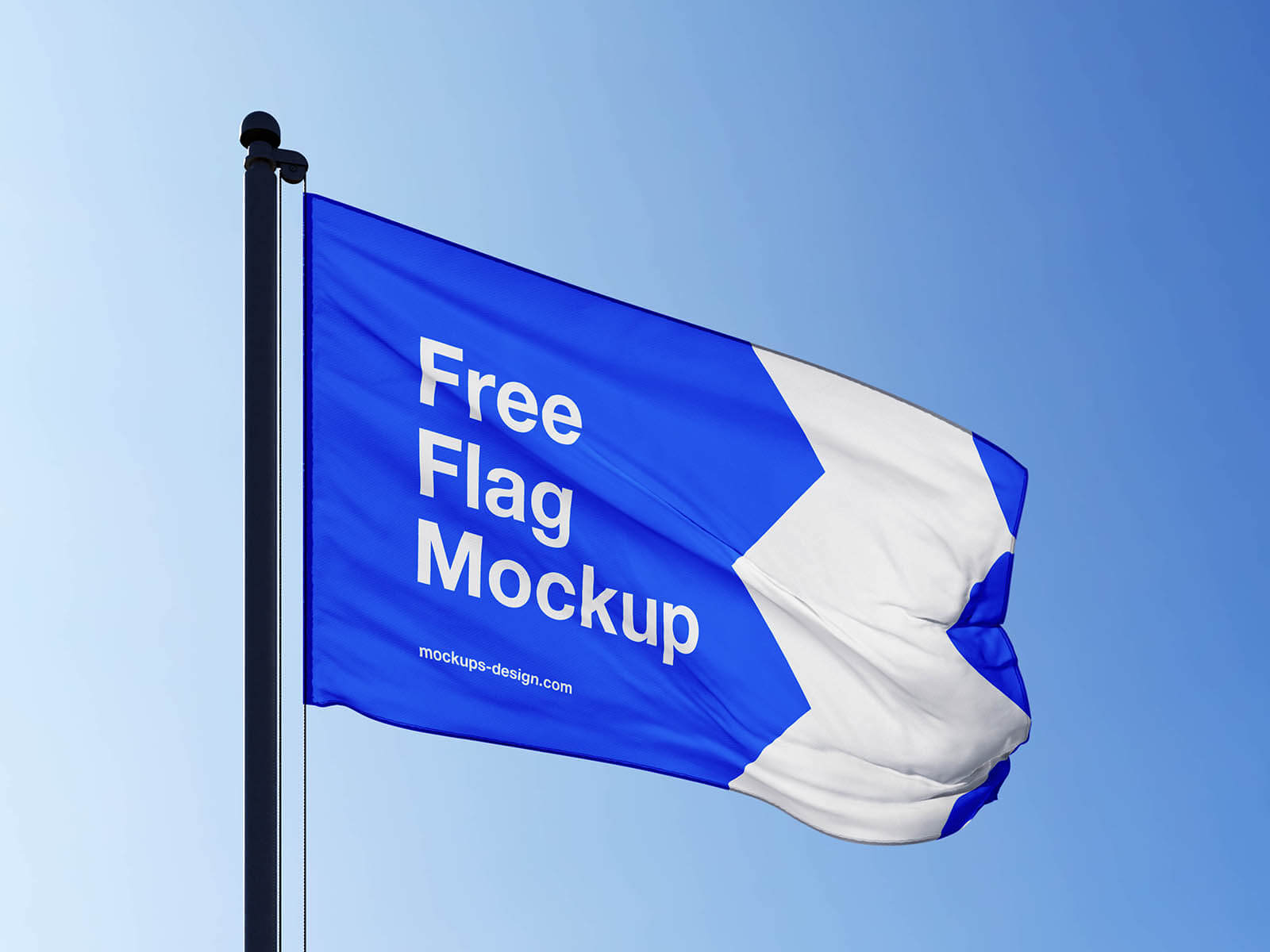 5 Free Country Flag Mockup PSD Files