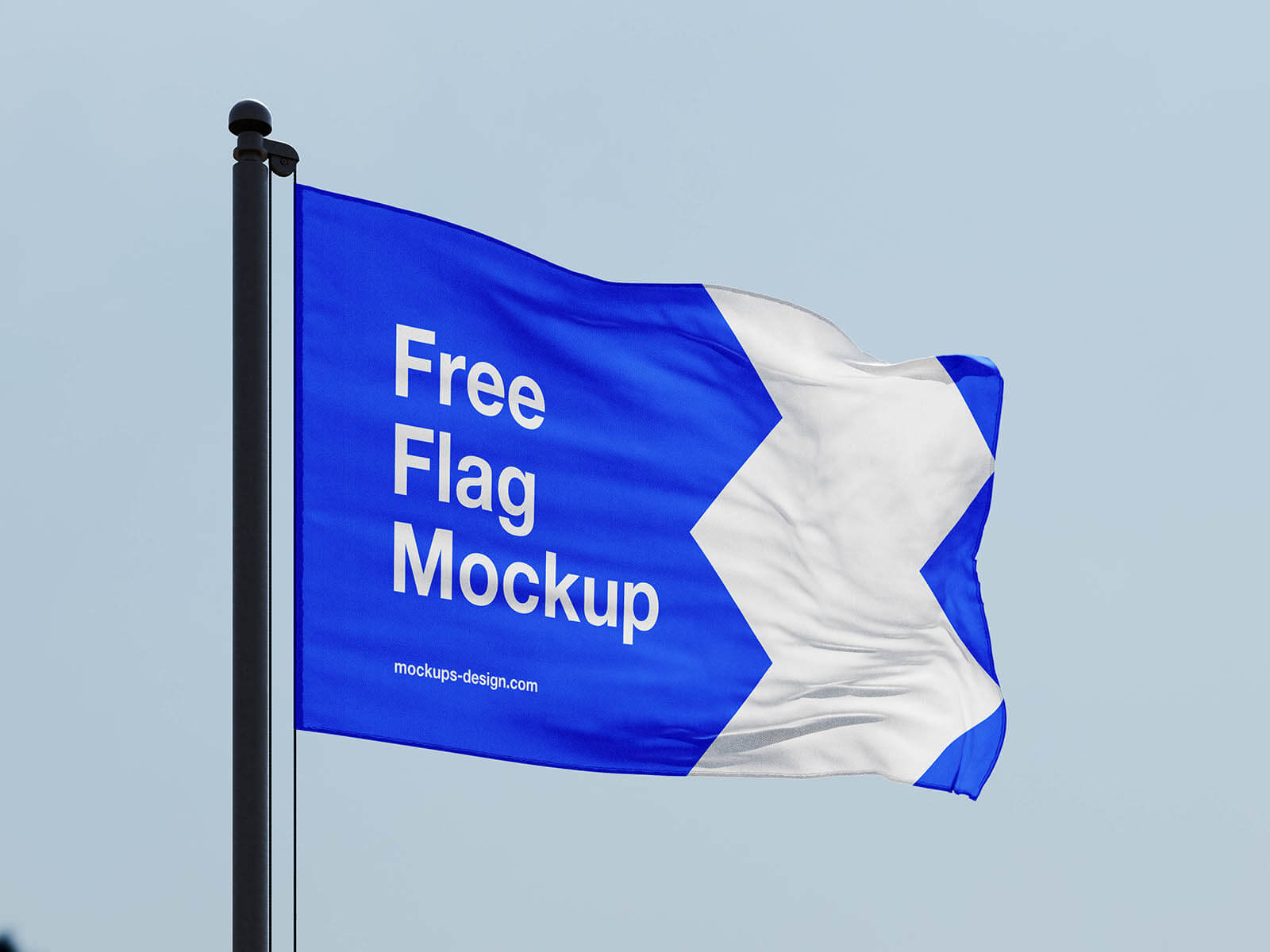 5 Free Country Flag Mockup PSD Files