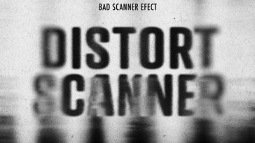 Free Bad Scanner Text Effect