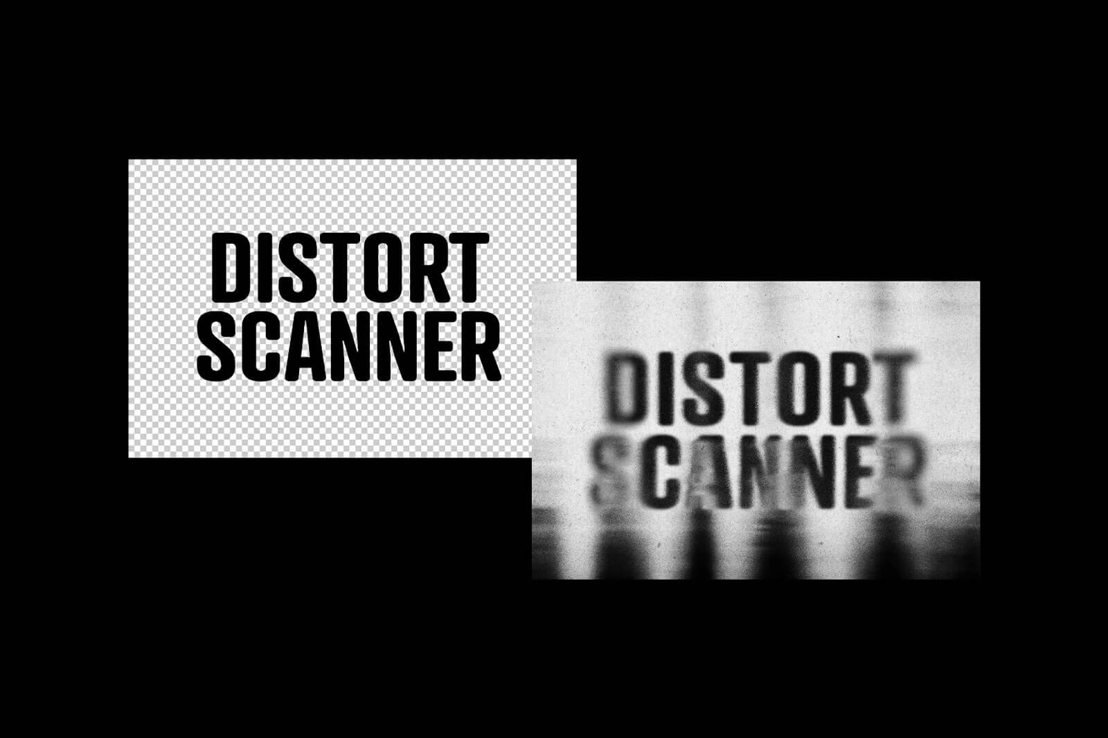 Free Bad Scanner Text Effect