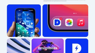 Free iOS 26 App Logo Presentation Mockup PSD