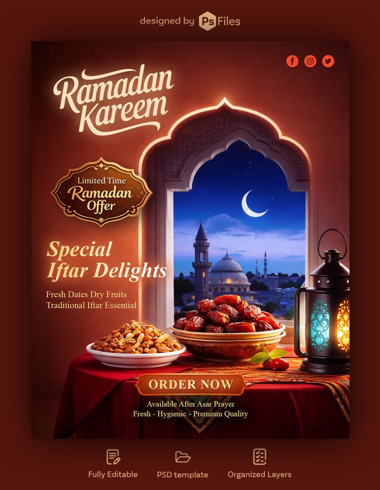 ramadan 2026 post PSD