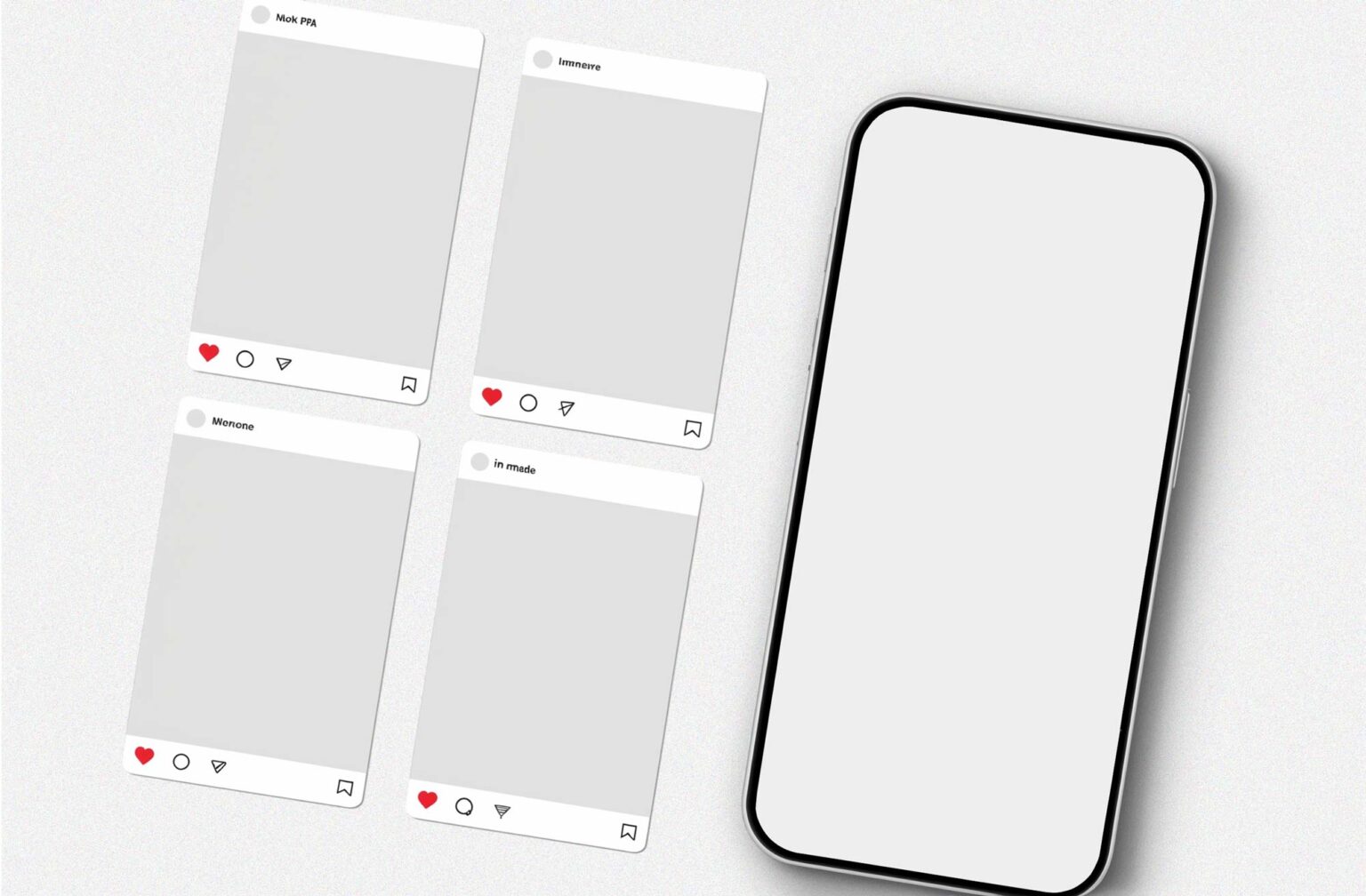 Free Instagram Post Mockup PSD