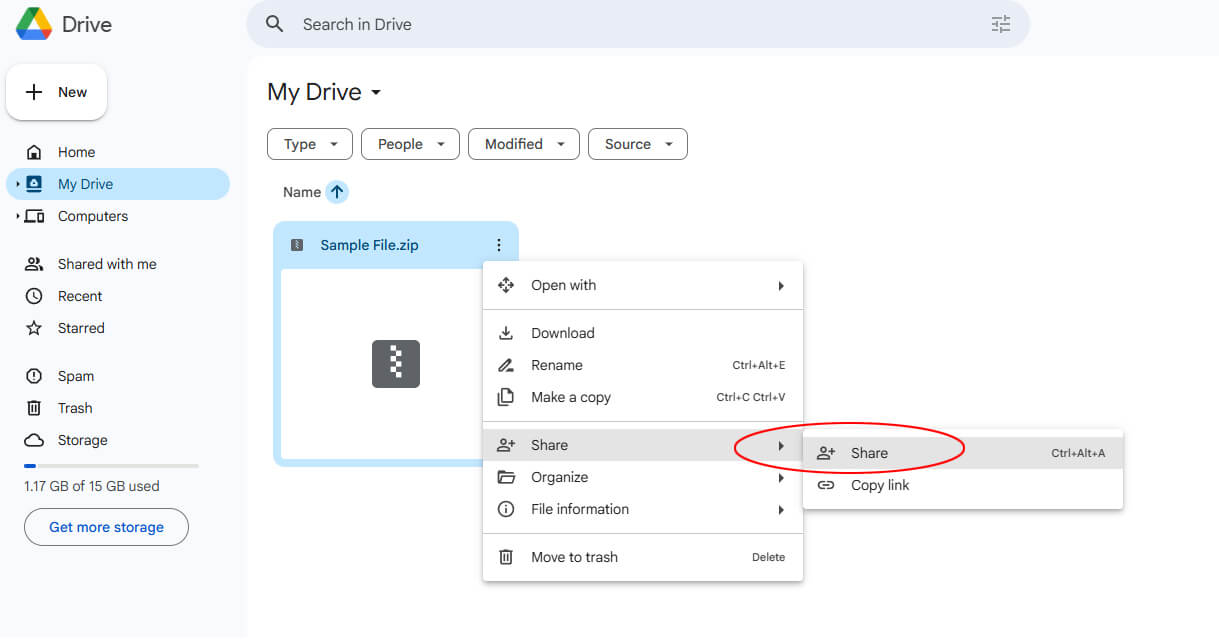 How to Get Your Google Drive Sharing URL