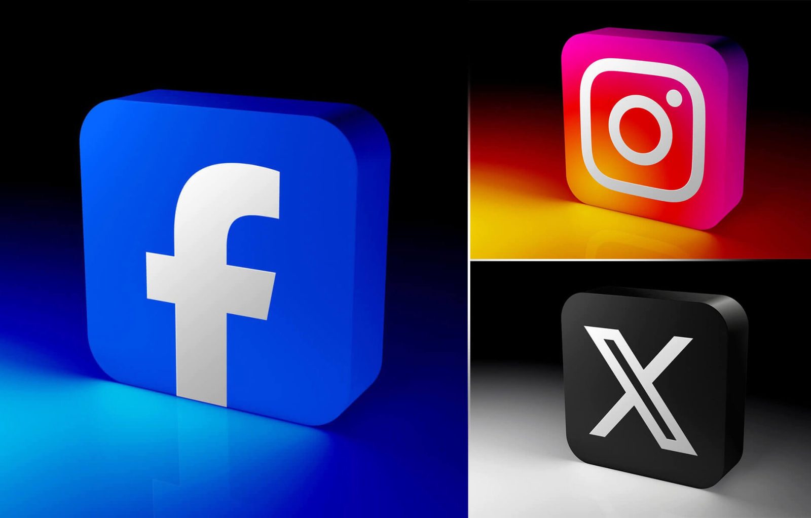 Free 3D Mobile App Logo Mockup PSD