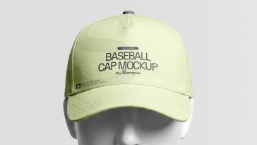 baseball cap mockup psd mannequin realistic hat branding template free download