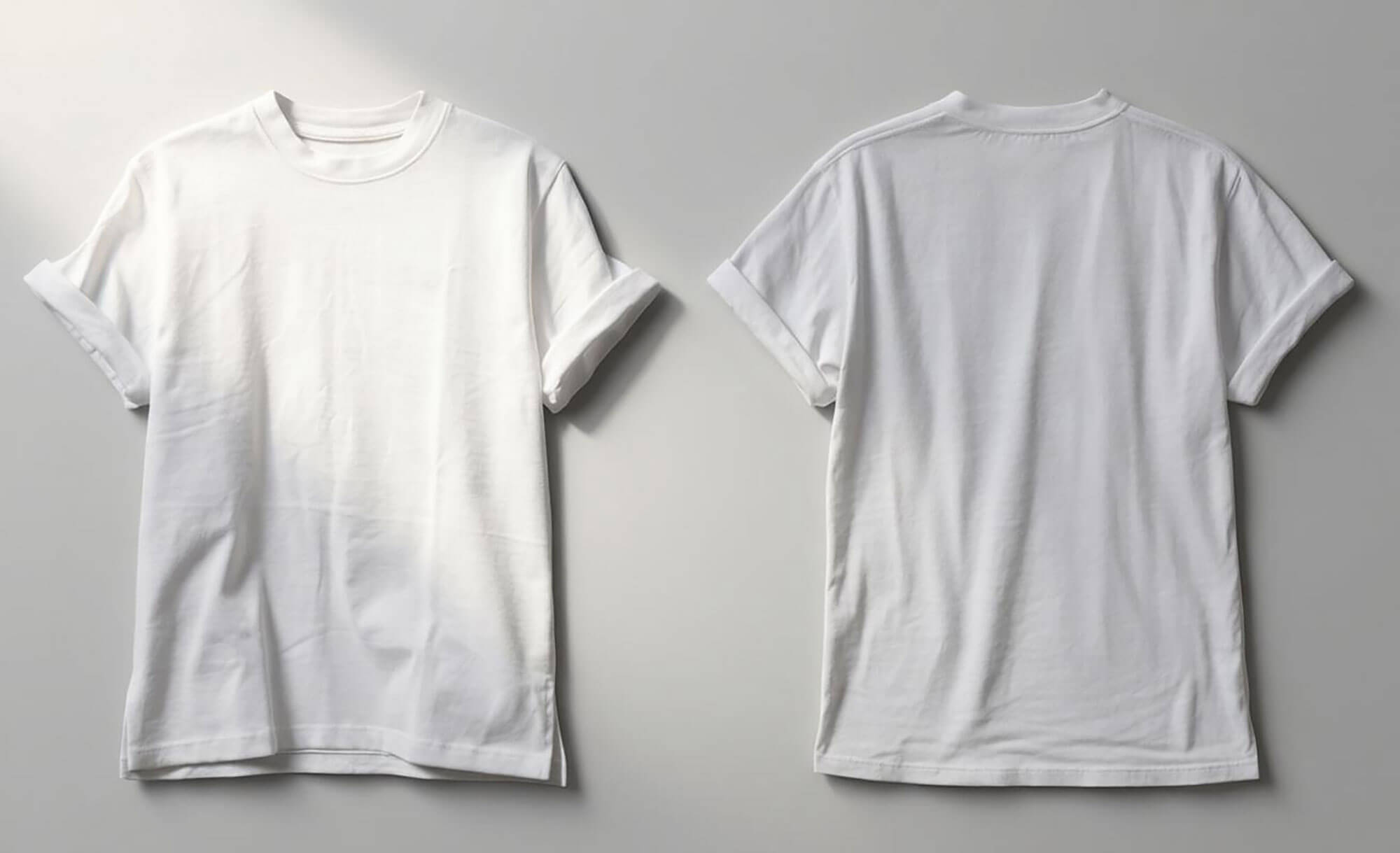 Free Front Back TShirt Mockup PSD Template Download