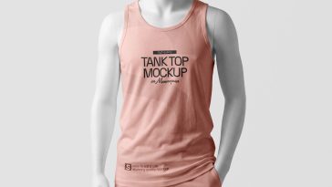 Free Tank Top Mockup on Mannequin