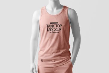 Free Tank Top Mockup on Mannequin