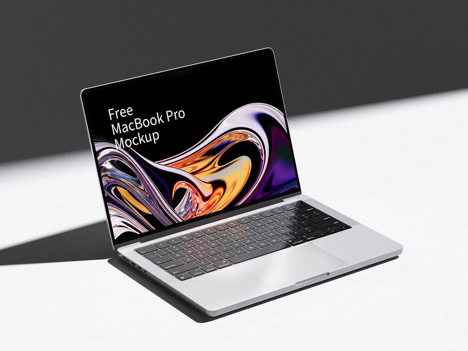 4 Free Premium MacBook Pro Mockup PSD Set1