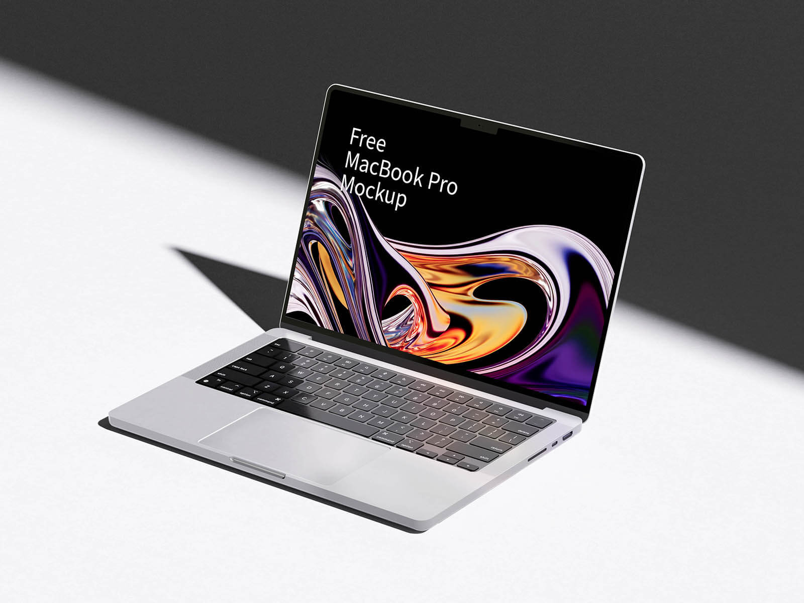 4 Free Premium MacBook Pro Mockup PSD Set3