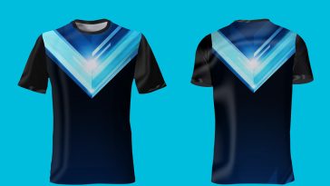 Free Jersey Mockup Front Back Customized T Shirts PsFIles