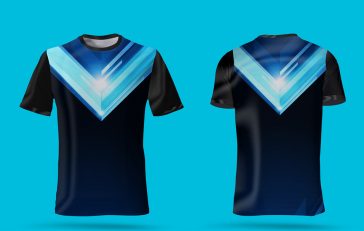 Free Jersey Mockup Front Back Customized T Shirts PsFIles