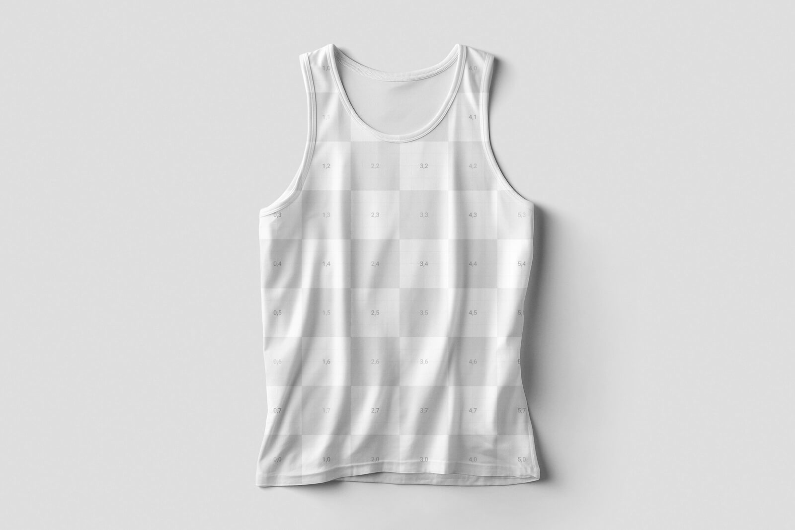 Free Mens Top Tank Mockup PSD1