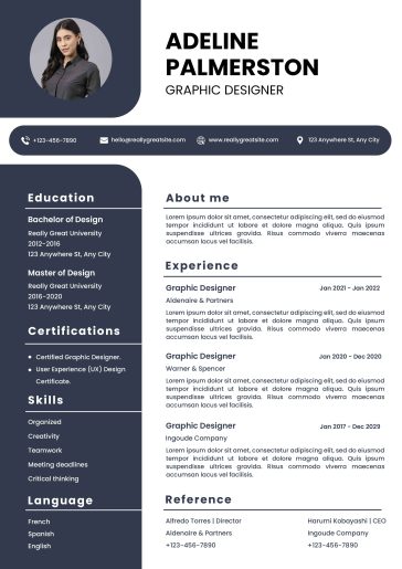 professional free resume template psd editable cv design for graphic designer corporate job application and modern career profile