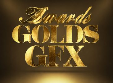 PsFiles Free 3D Gold Photoshop Text Effect PSD