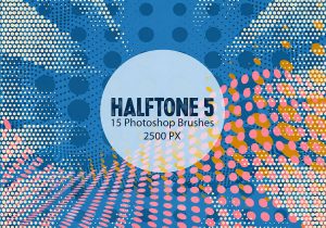 Free Halftone Dot Photoshop Brushes