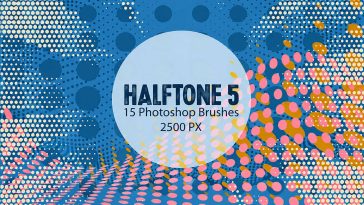 Free Halftone Dot Photoshop Brushes